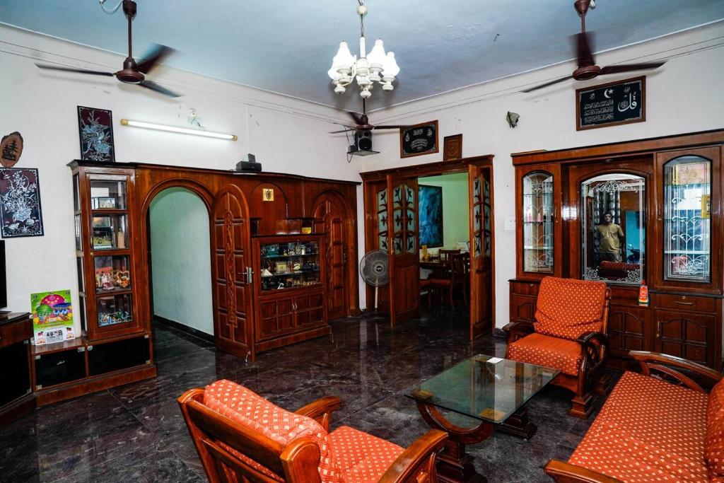 Χώρος καθιστικού στο La Maison D&N