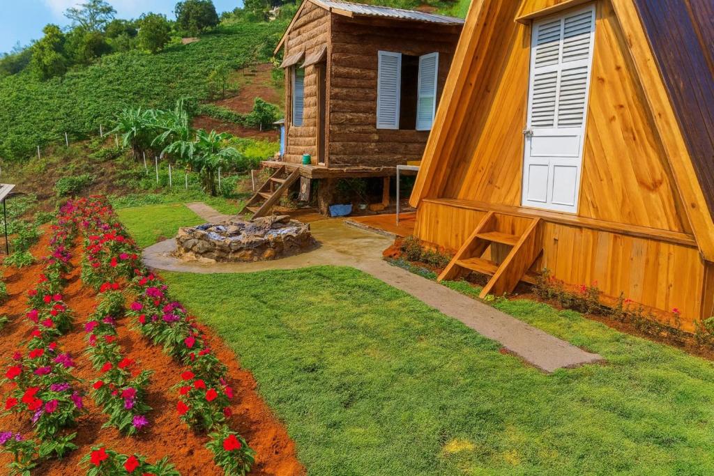 Zahrada ubytování Làng Quê Farm Stay