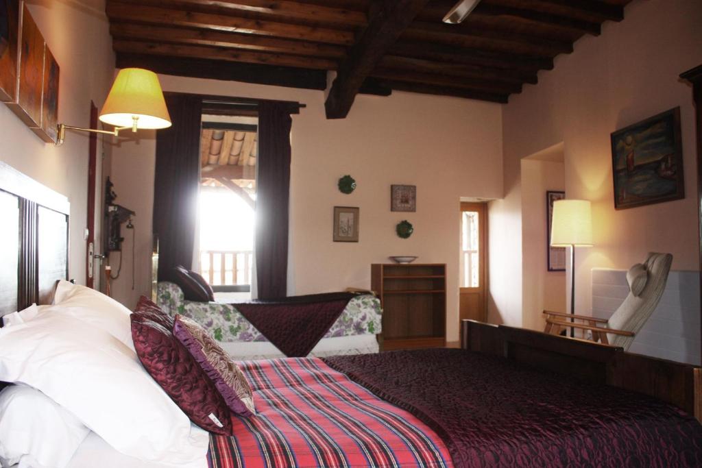 Posezení v ubytování L'Ancienne Auberge