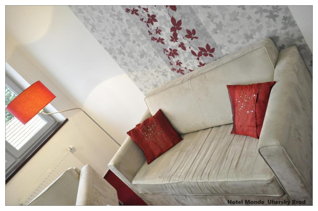 Posezení v ubytování Hotel Monde