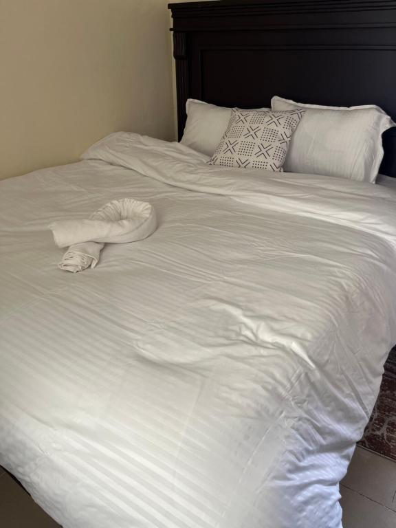 Postel nebo postele na pokoji v ubytování URBAN NEST HOMEs MACHAKOS