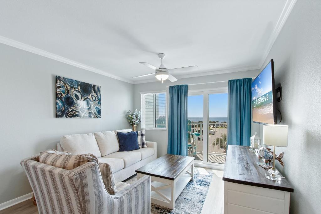 Χώρος καθιστικού στο Plantation 4407