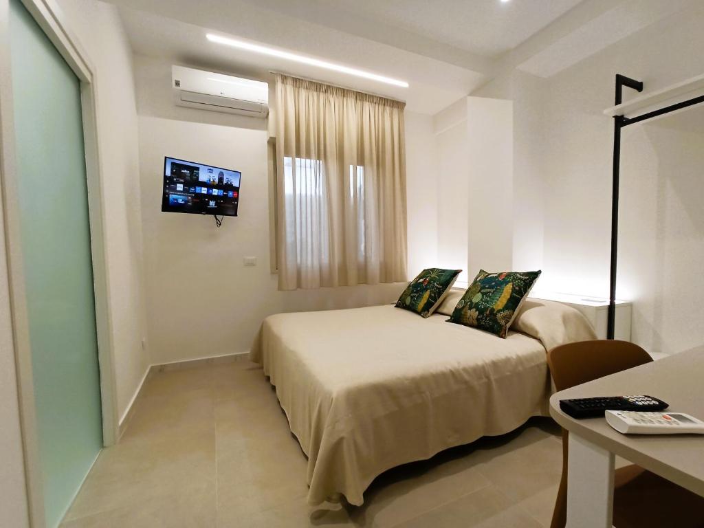 TV a/nebo společenská místnost v ubytování Ciauru al Sud