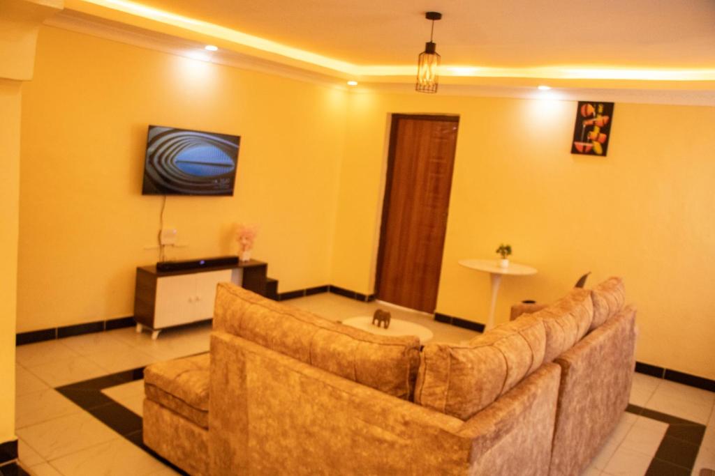 TV a/nebo společenská místnost v ubytování Cozy styles and homes