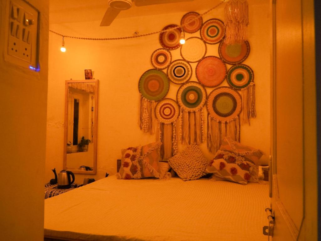 Ένα ή περισσότερα κρεβάτια σε δωμάτιο στο Bohosthal guest house