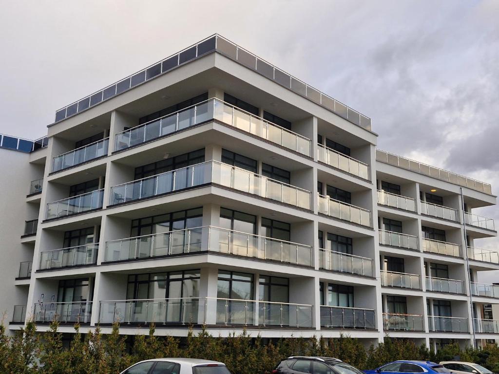 Bygningen som lejligheden ligger i