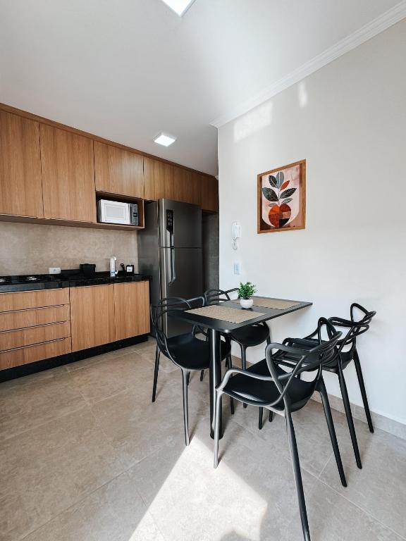 Kuchyň nebo kuchyňský kout v ubytování Apto PRÓX shopping | Aeroporto | Hospital Regional