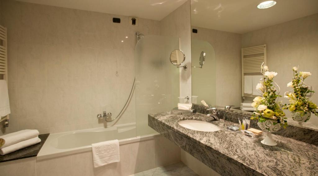 Koupelna v ubytování Phi Hotel Cavalieri