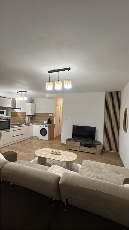 Kuchyň nebo kuchyňský kout v ubytování Appartement moderne à 5min du centre ville et des quais