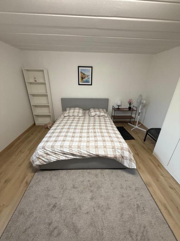 Postel nebo postele na pokoji v ubytování Quarto grande