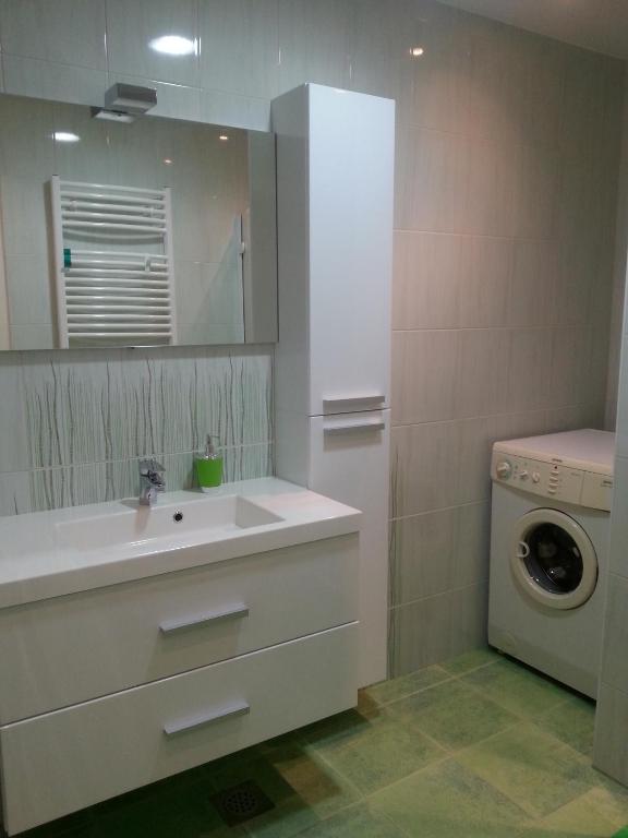 Koupelna v ubytování Apartments Mas
