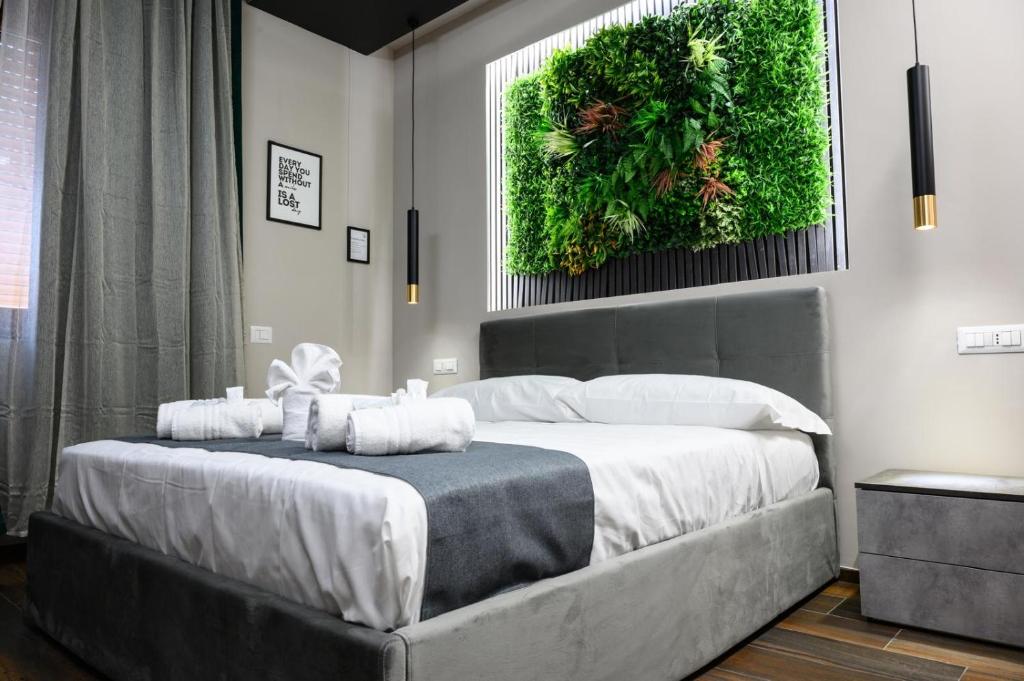 Postel nebo postele na pokoji v ubytování La Dimora del Re