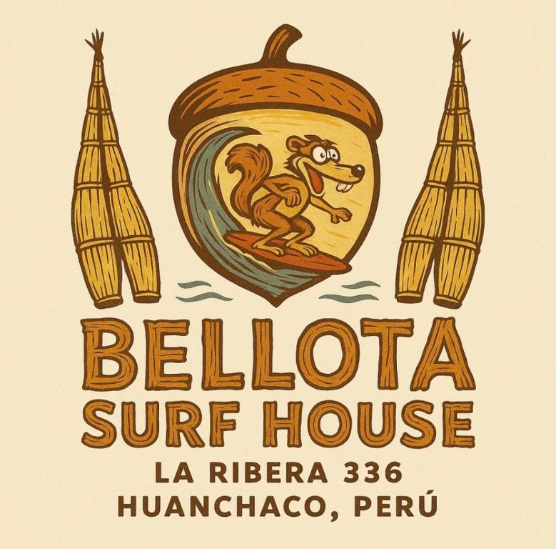 Certifikát, hodnocení, plakát nebo jiný dokument vystavený v ubytování La Bellota Surf House Huanchaco