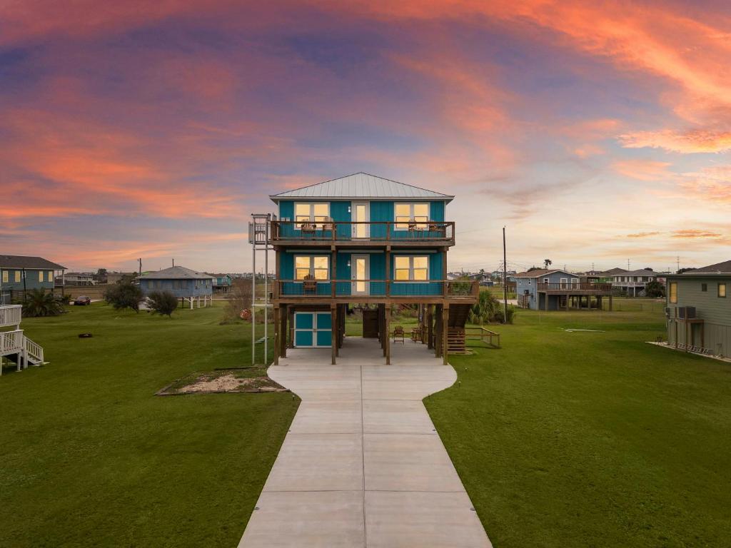 Budova, kde se prázdninový dům nachází