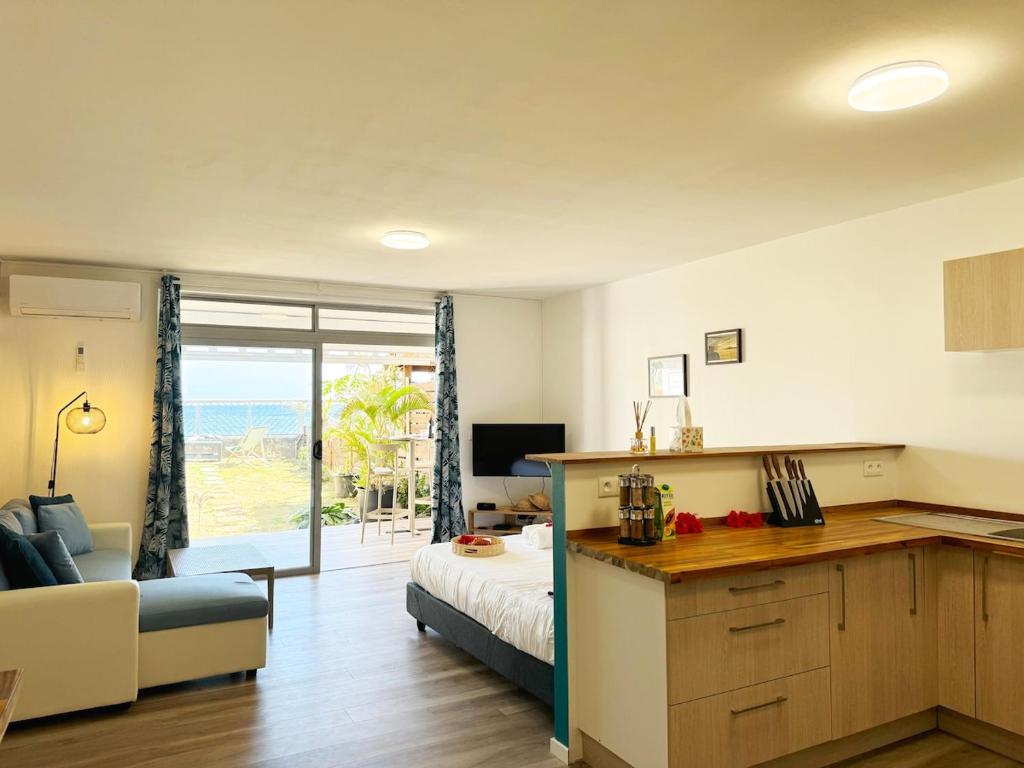 Air-conditioned sea access studio, fiber optic, parking - photo 6 - Tahiti, Polynésie