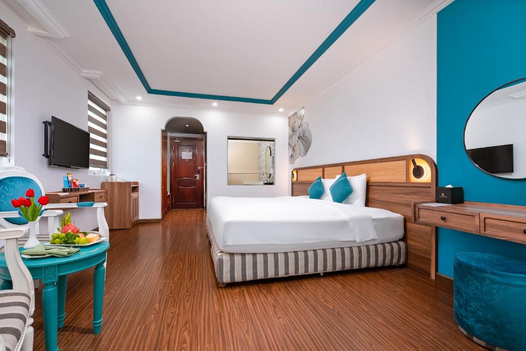 Suite Giường Đôi Hướng Đại Dương Có Ban Công