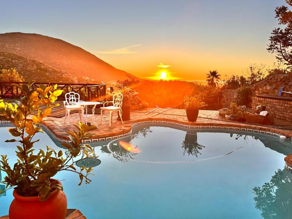 Πισίνα στο ή κοντά στο Flatlet with a view