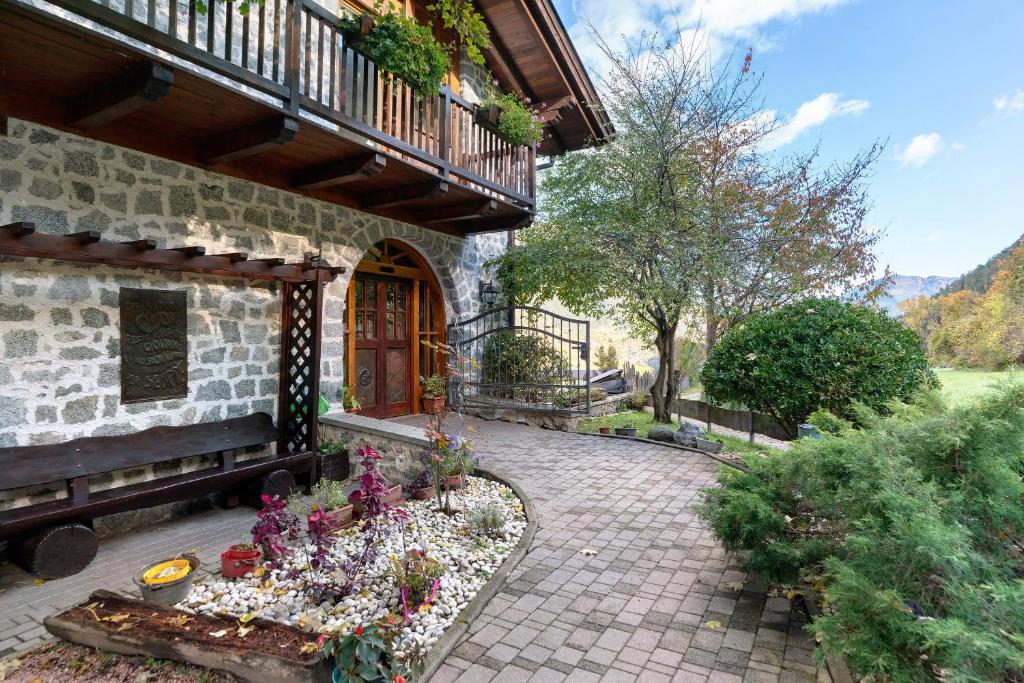 Zahrada ubytování Agritur Locanda San Martino