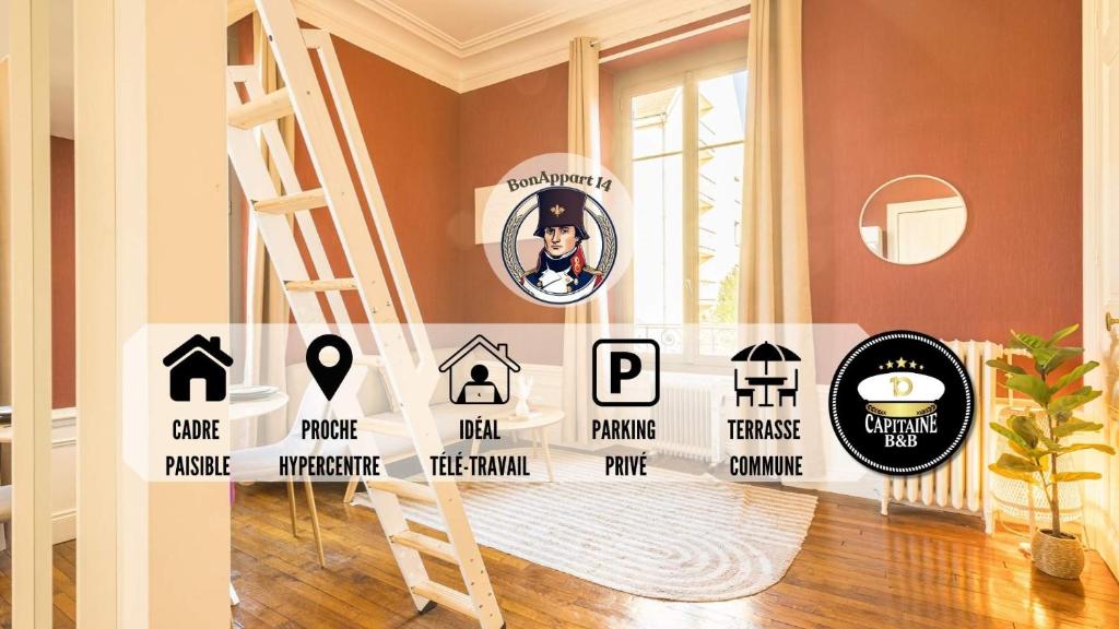 Fotografie z fotogalerie ubytování BonAppart 14 - Charme Napoléonien & Confort v destinaci Troyes