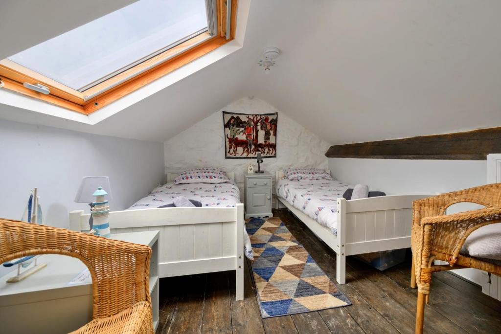 Postel nebo postele na pokoji v ubytování Finest Retreats - Penmaen House