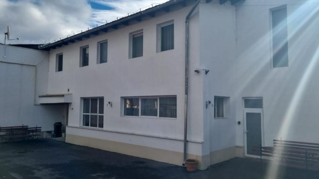 Bygningen som lejligheden ligger i