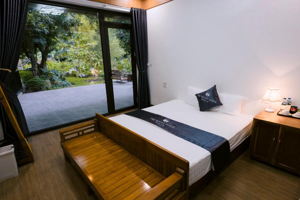 The Valley Lodge Trang An - Chambre Lit King-Size Avec Vue Sur Jardin
