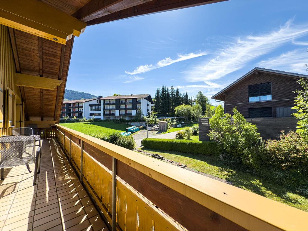 Μπαλκόνι ή βεράντα στο Landhaus Steibis - Imberg