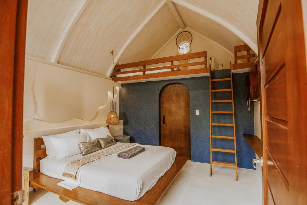 Postel nebo postele na pokoji v ubytování Luna and Sol Beach Resort