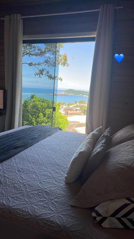 Postel nebo postele na pokoji v ubytování Casa bela vista