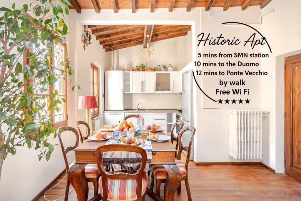 Art & Soul Florence Apartment with AC- UNESCO Downtown - 3 bedrooms