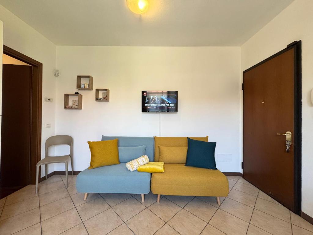 Χώρος καθιστικού στο Il SOLE APARTMENT