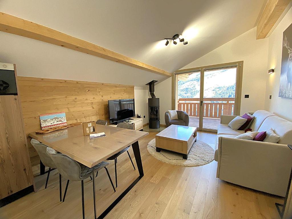 Bel Appartement 43m² à Méribel Mottaret avec Parking et WIFI - FR-1-411-979