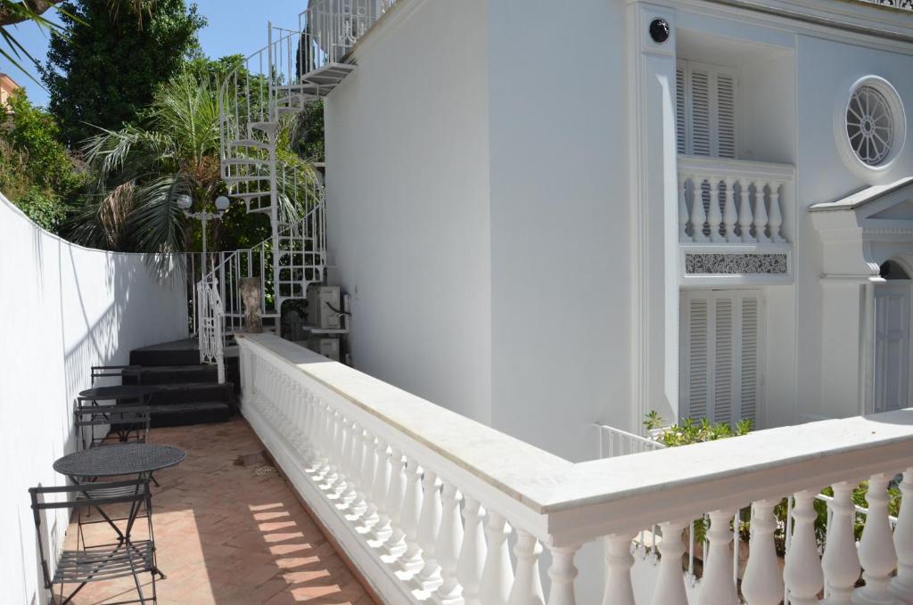 Balkón nebo terasa v ubytování Muta House
