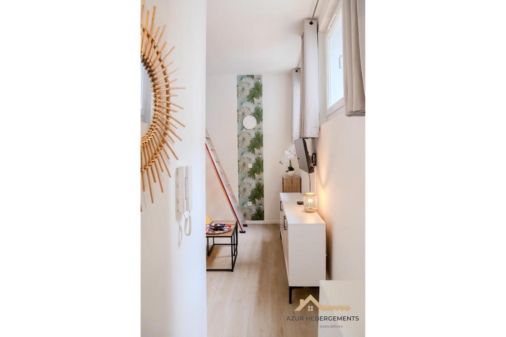 Nice Centre, Studio proche Gare avec climatisation