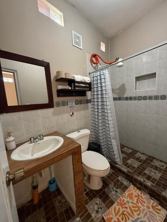 Koupelna v ubytování Apartamento jazmín 2