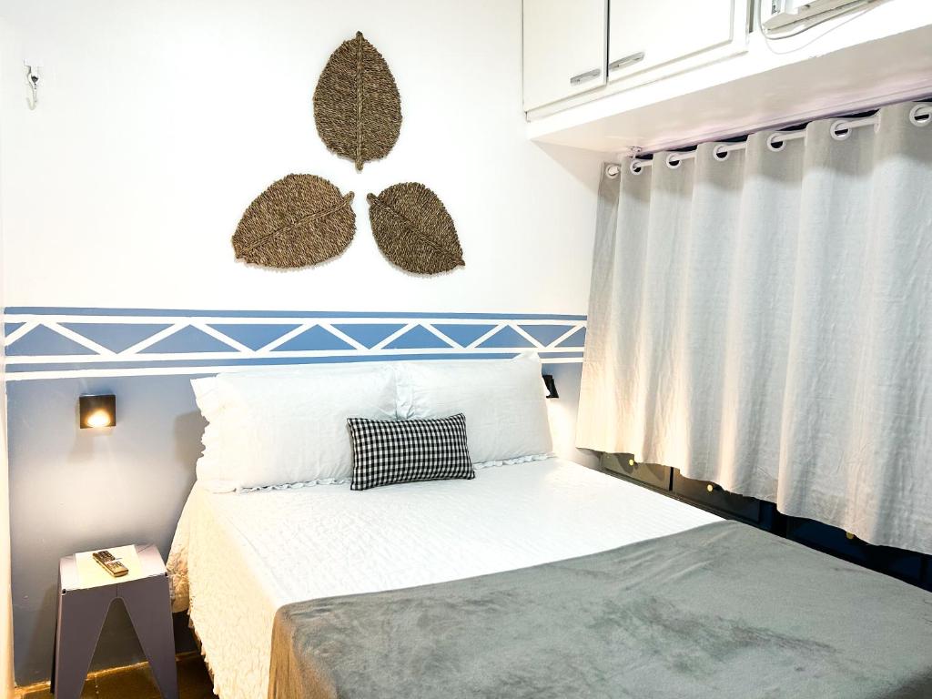 Ένα ή περισσότερα κρεβάτια σε δωμάτιο στο I-55 - Studio na Jatiúca