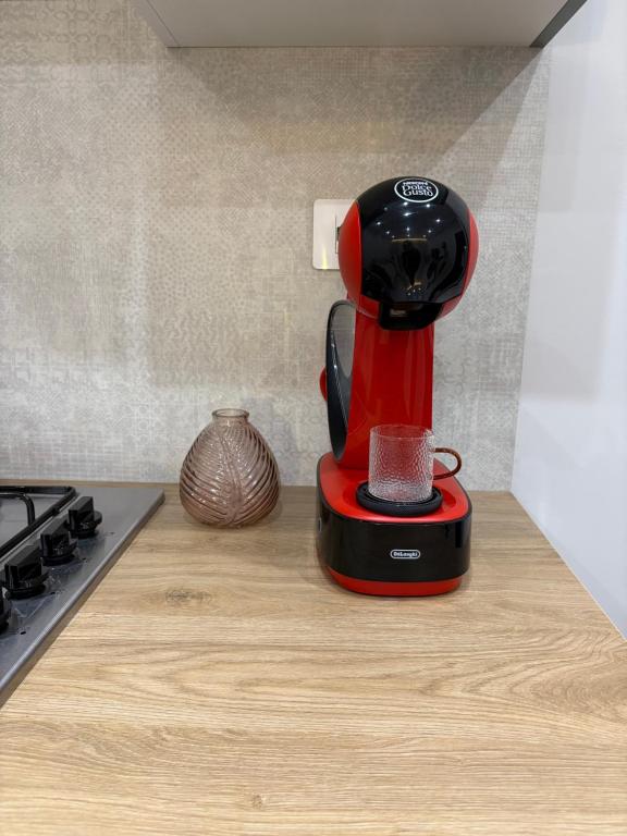 Η κουζίνα ή μικρή κουζίνα στο AB apartment Pistoia