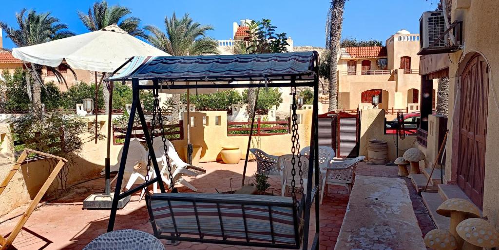 Budova, kde se vila nachází