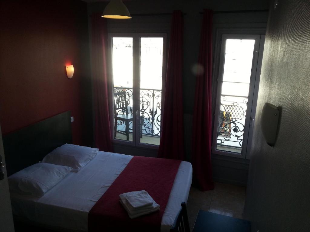 Ένα δωμάτιο στο Hipotel Paris Bastille Saint Antoine