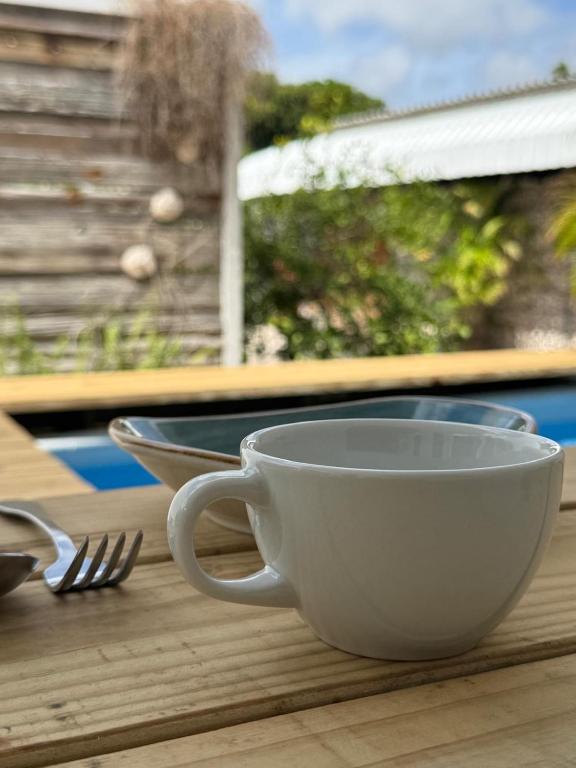 อุปกรณ์ชงชาและกาแฟของ Boho garden Apt A