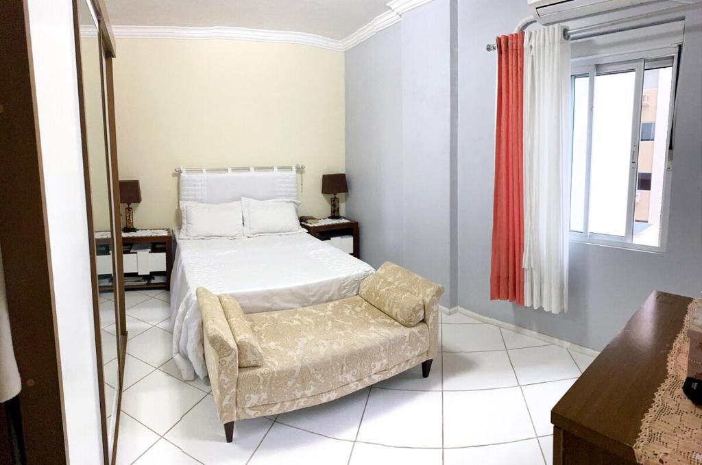 Postel nebo postele na pokoji v ubytování Apartamento Balneário Camboriú