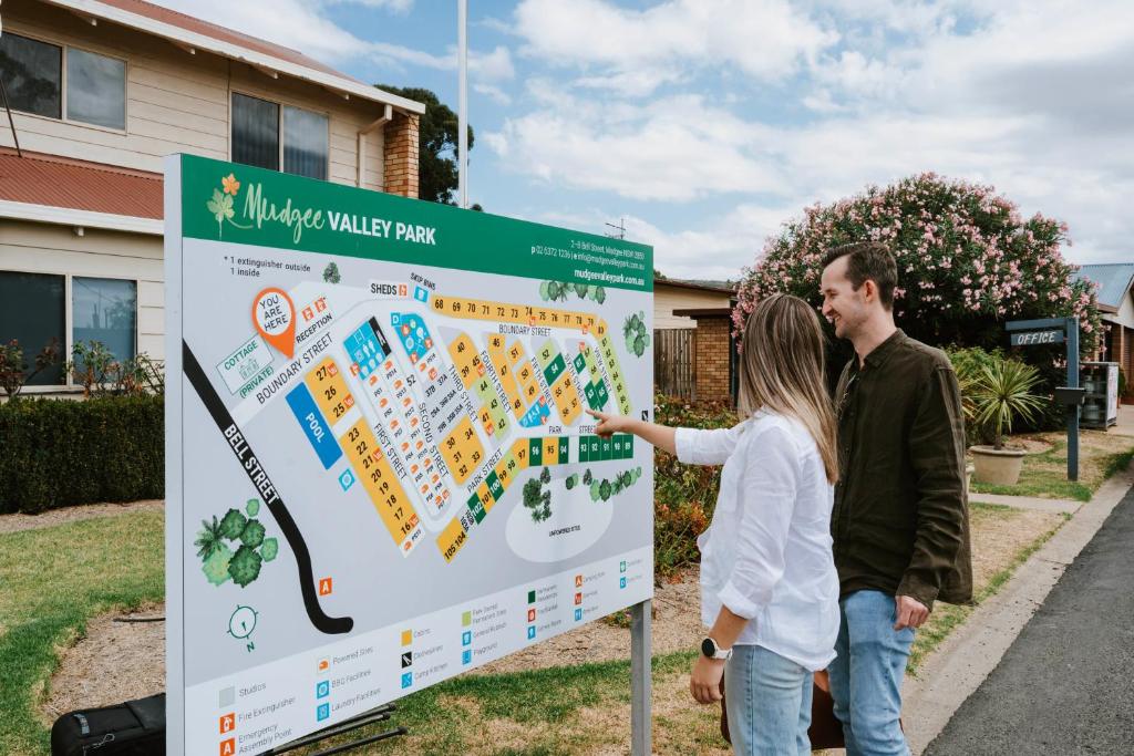 Επισκέπτες που μένουν στο Mudgee Valley Park