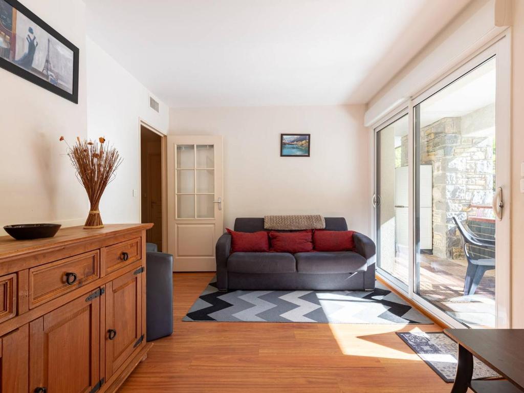 Posezení v ubytování Appartement au pied des pistes pour 6 personnes - FR-1-695-90