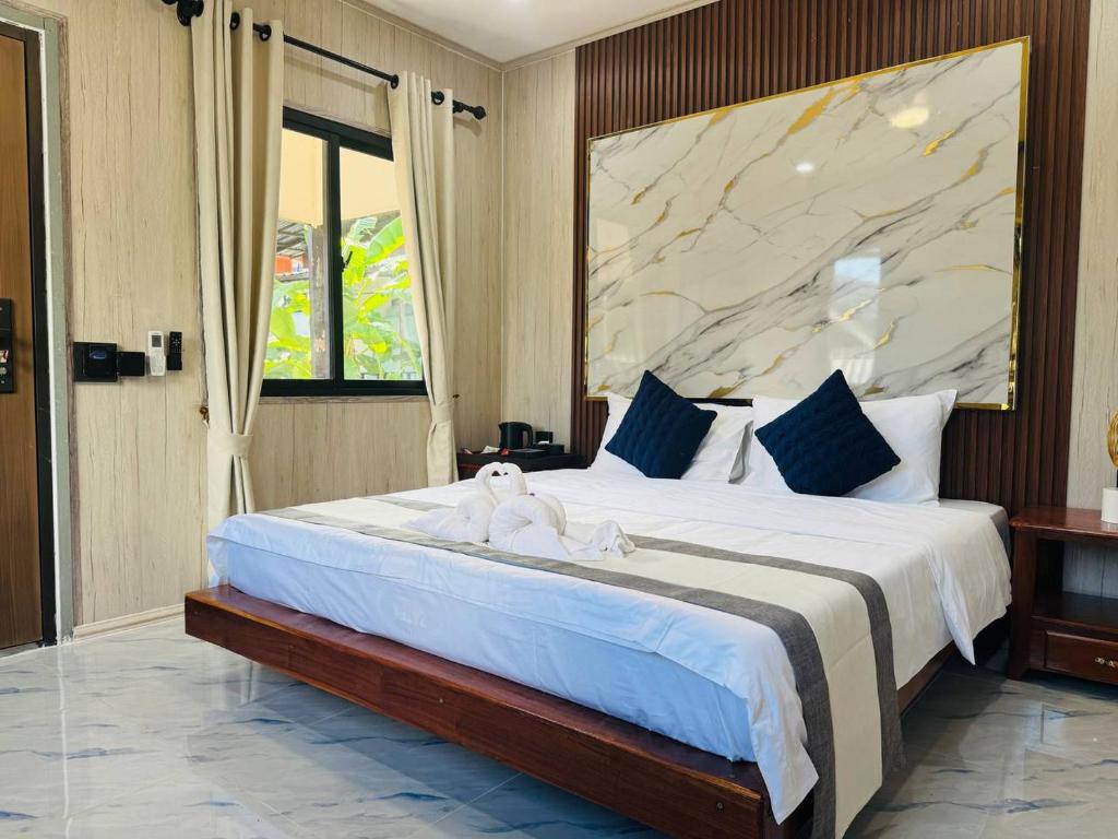 Ένα ή περισσότερα κρεβάτια σε δωμάτιο στο Real Hostel