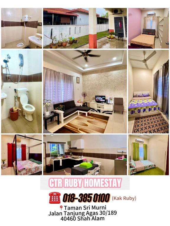 Postel nebo postele na pokoji v ubytování Ruby homestay