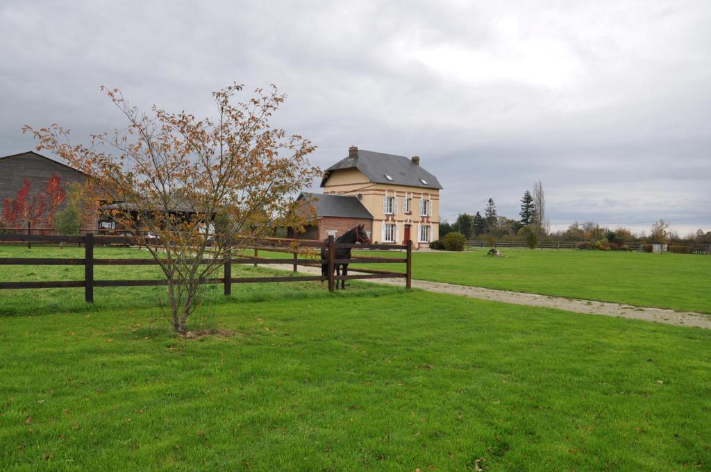 Zahrada ubytování B&B Haras de la Cour Fleury
