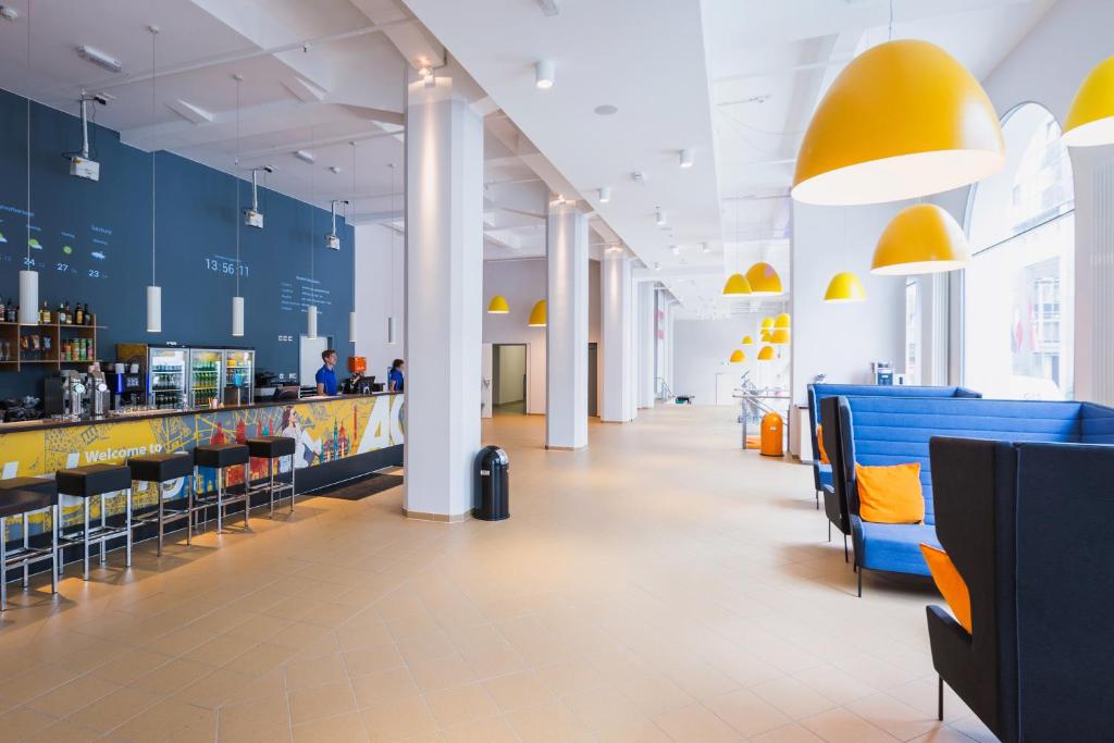 Restaurace v ubytování a&o Salzburg Hauptbahnhof