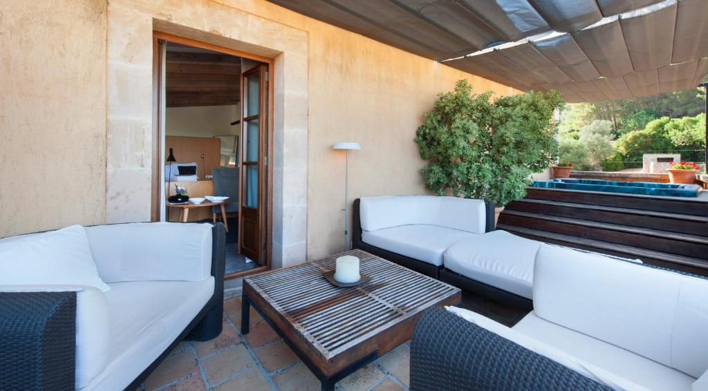 Posezení v ubytování Son Brull Hotel & Spa