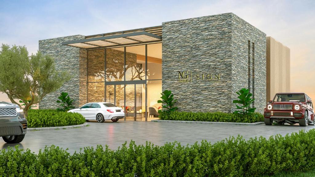 Tòa nhà nơi khách sạn tọa lạc