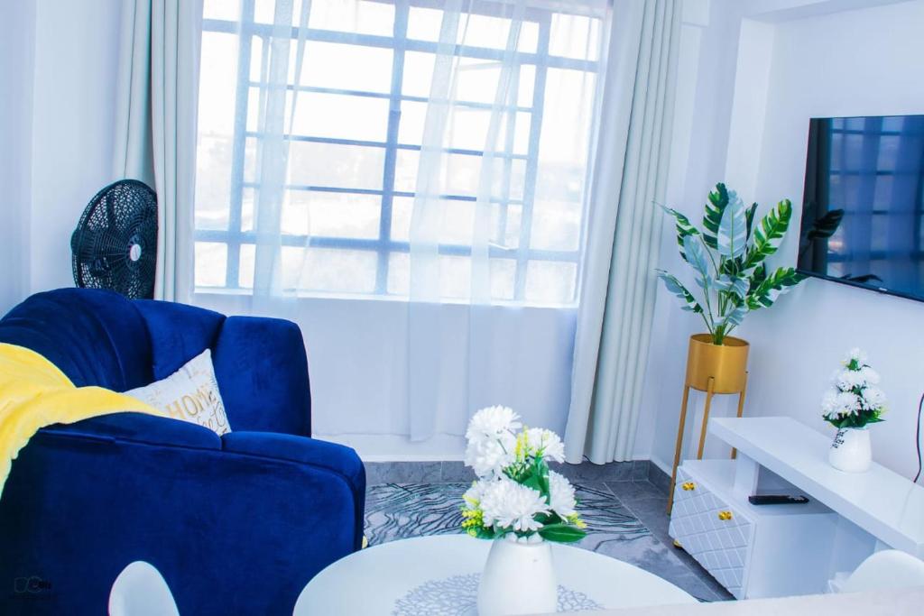 Posezení v ubytování Hankscom apartments